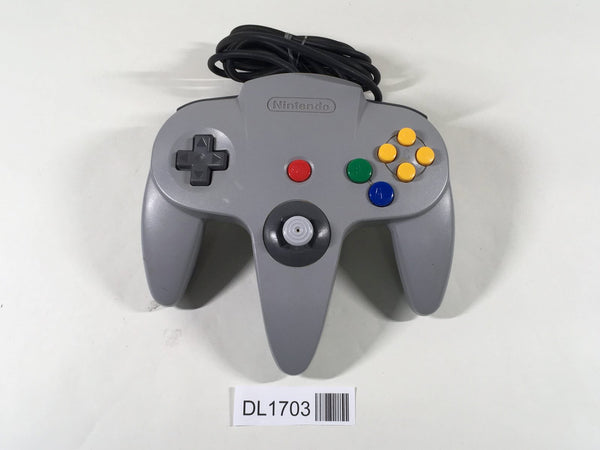 DL1703 Tested Working - Nintendo 64 Controller Gray N64 Japan