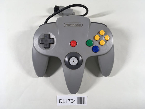 DL1704 Tested Working - Nintendo 64 Controller Gray N64 Japan