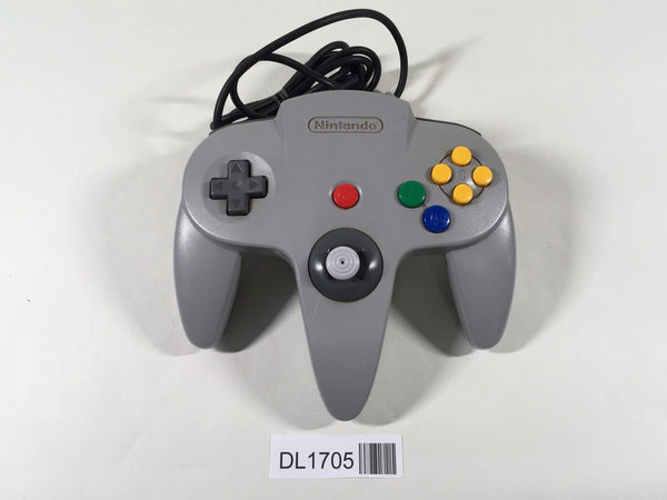 DL1705 Tested Working - Nintendo 64 Controller Gray N64 Japan
