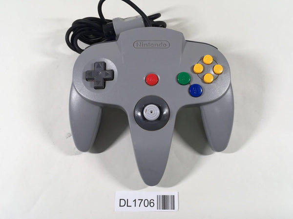 DL1706 Tested Working - Nintendo 64 Controller Gray N64 Japan
