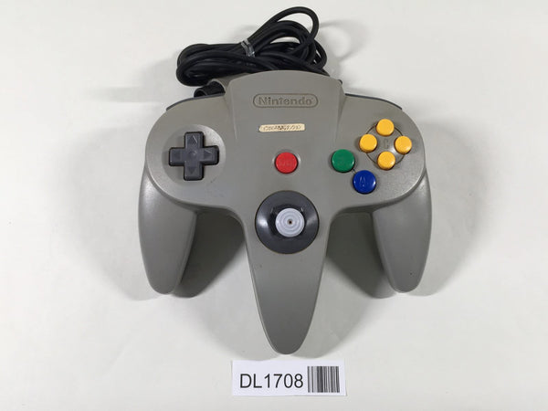 DL1708 Tested Working - Nintendo 64 Controller Gray N64 Japan