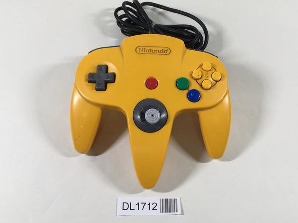 DL1712 With Defects - Nintendo 64 Controller Yellow N64 Japan