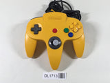DL1713 Tested Working - Nintendo 64 Controller Yellow N64 Japan