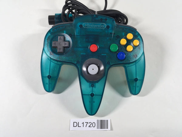 DL1720 Tested Working - Nintendo 64 Controller Clear Blue N64 Japan