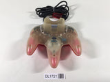 DL1721 Tested Working - Nintendo 64 Controller Clear Red N64 Japan