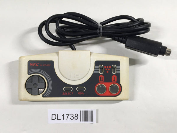 DL1738 With Defects - Controller for PC Engine Console PI-PD002 Japan