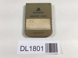DL1801 Play Station One 1 Memory Card PS1 Japan