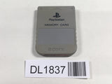 DL1837 Play Station One 1 Memory Card PS1 Japan