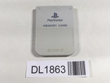 DL1863 Play Station One 1 Memory Card PS1 Japan