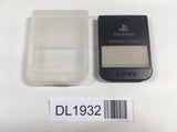 DL1932 Play Station One 1 Memory Card PS1 Japan