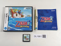 The Legend of Zelda Phantom Hourglass BOXED Nintendo DS Japan