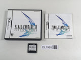 DL1985 FINAL FANTASY XII REVENANT WINGS BOXED Nintendo DS Japan