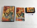 DL2322 Sangokushi Retsuden Ransei no Eiyuutachi BOXED Mega Drive Genesis Japan