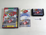 DL2324 Super Monaco GP BOXED Mega Drive Genesis Japan