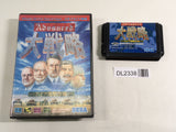 DL2338 Advanced Daisenryaku Deutsch Dengeki Sakus BOXED Mega Drive Genesis Japan