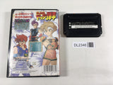 DL2346 Honoo no Toukyuuji Dodge Danpei BOXED Mega Drive Genesis Japan