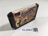DL2683 Super Street Fighter II The New Challengers Mega Drive Genesis Japan