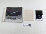 DL2724 Super System Card BOXED PC Engine Japan