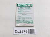 DL2873 System Card PC Engine Japan