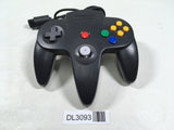 DL3093 Tested Working - Nintendo 64 Controller Black Gray Console Nintendo Japan