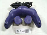 DL3102 Tested Working - Game Cube Controller Violet Console Nintendo Japan
