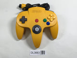 DL3663 Tested Working - Nintendo 64 Controller Yellow Console Nintendo Japan