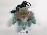 DL3667 Tested Working - Nintendo 64 Controller Clear Blue Console Nintendo Japan