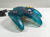 DL3667 Tested Working - Nintendo 64 Controller Clear Blue Console Nintendo Japan