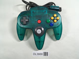 DL3668 Tested Working - Nintendo 64 Controller Clear Blue Console Nintendo Japan