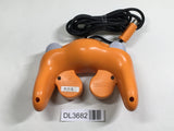 DL3682 Tested Working - Game Cube Controller Orange Console Nintendo Japan