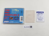 Fire Pro Wrestling 3 Legend Bout Boxed PC Engine TurboGrafx HU Japan - DL4048
