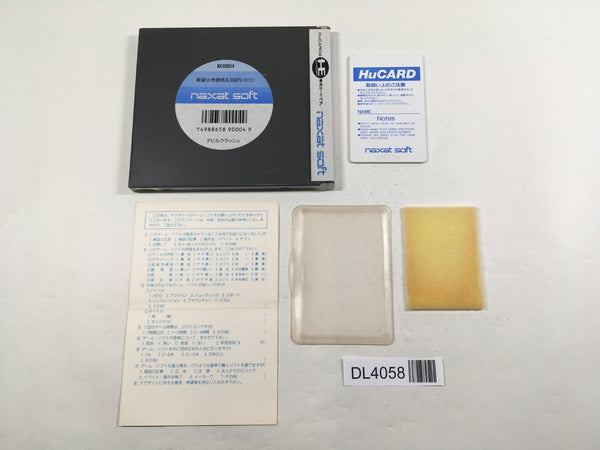 Devil Crash Boxed PC Engine TurboGrafx HU Japan - DL4058 – J4U.co.jp