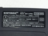 Nintendo 64 Black N64 Console Nintendo Japan - Tested Working DL4269