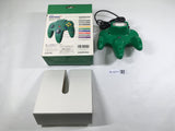Nintendo 64 Controller Green Console Boxed Japan - Tested Working DL4271