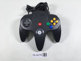 Nintendo 64 Controller Black Console Japan - Tested Working DL4276