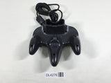 Nintendo 64 Controller Black Console Japan - Tested Working DL4276