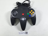 Nintendo 64 Controller Black & Gray Console Japan - Tested Working DL4278