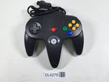 Nintendo 64 Controller Black & Gray Console Japan - Tested Working DL4279