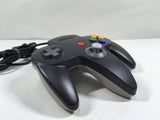 Nintendo 64 Controller Black & Gray Console Japan - Tested Working DL4281
