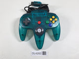 Nintendo 64 Controller Clear Blue Console Nintendo Japan - Tested Working DL4282