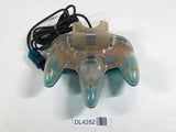 Nintendo 64 Controller Clear Blue Console Nintendo Japan - Tested Working DL4282