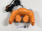 Game Cube Controller Orange Console Nintendo Japan - Tested Working DL4297