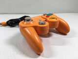 Game Cube Controller Orange Console Nintendo Japan - Tested Working DL4299