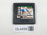 Sonic The Hedgehog 2 SEGA GameGear Japan - DL4499
