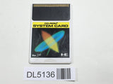 System Card PC Engine TurboGrafx HU Japan - DL5136