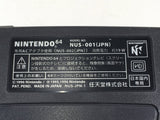 Nintendo 64 Black N64 Console Nintendo Japan - Tested Working DL5213