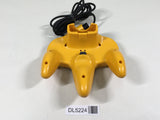 Nintendo 64 Controller Yellow Console Nintendo Japan - Tested Working DL5224