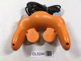 Game Cube Controller Orange Console Nintendo Japan - Tested Working DL5244
