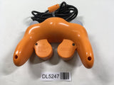 Game Cube Controller Orange Console Nintendo Japan - Tested Working DL5247
