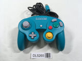 Game Cube Controller Emerald Blue Console Nintendo Japan - Tested Working DL5265